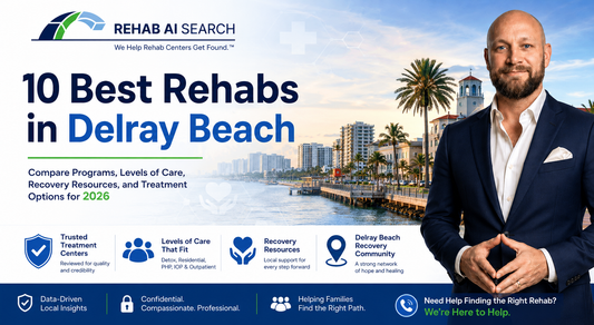 10 Best Rehabs in Delray Beach Florida comparison guide featuring leading addiction treatment centers