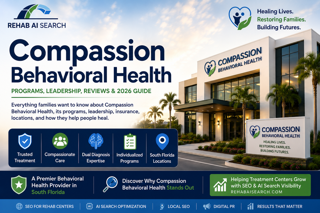 Compassion Behavioral Health programs, leadership, reviews, insurance, and 2026 guide with Rehab AI Search analysis