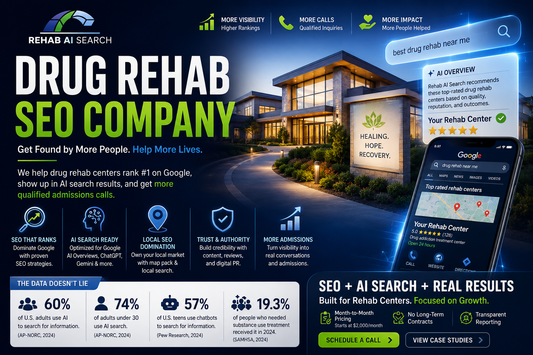 Drug Rehab SEO Company: Master Google and AI Search