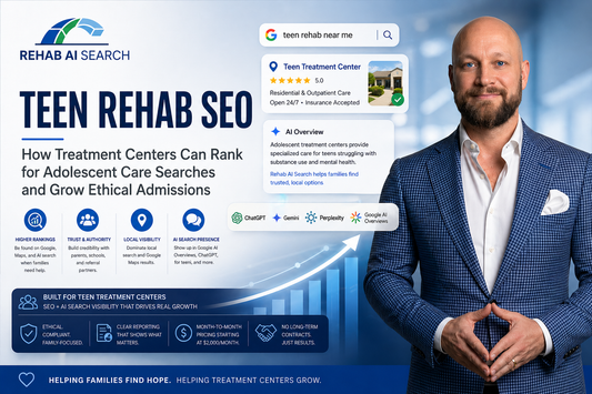 Teen Rehab SEO: Rank for Adolescent Treatment Searches
