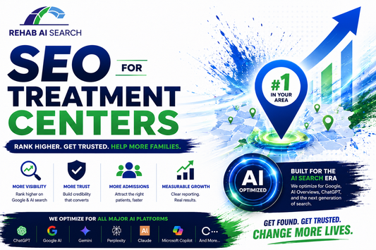 Detox center SEO strategy helping rehab programs improve Google rankings, local visibility, and AI search presence